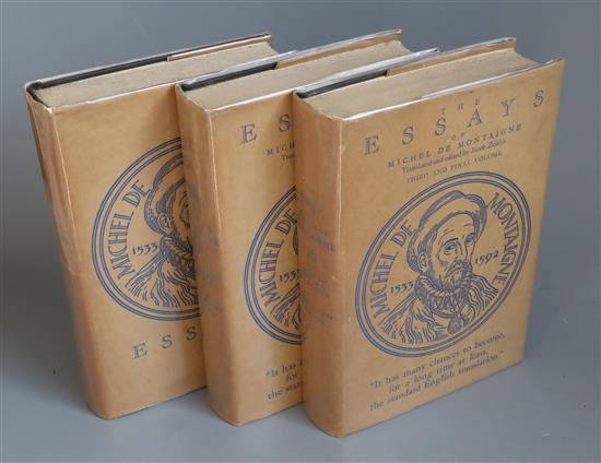 Montaigne, Michel Eyquem de, - The Essays, translated by John Florio, Anno 1615,